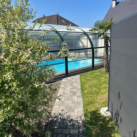 Gite Spa Sauna Piscine Aubin-Saint-Vaast المظهر الخارجي الصورة