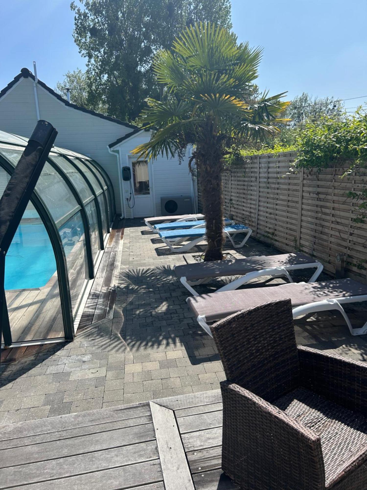 Gite Spa Sauna Piscine Aubin-Saint-Vaast المظهر الخارجي الصورة